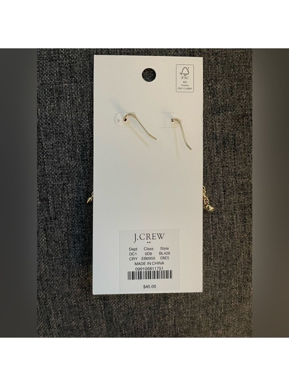 J.Crew-Crystal statement earrings - Picture 3 of 4